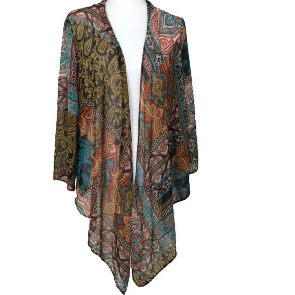 Open Front Jacket Cover Up - Picture 1 of 6